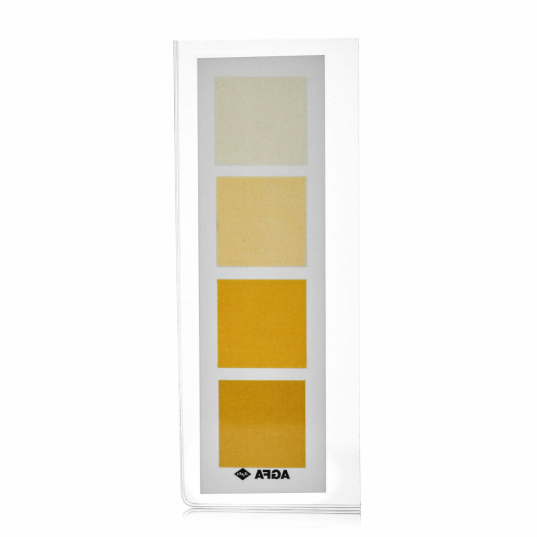 Thio-test colour wedge